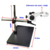 Microscópio Industrial Trinocular 50x Hdmi - Imagem 4