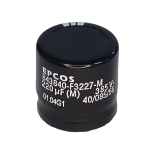 Kit Com 5 Unidades Epcos Capacitor Eletrolítico 220uf 385v - Imagem 4