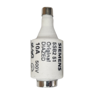 FUSÍVEL DIAZED RETARDADO 10A 500V SIEMENS
