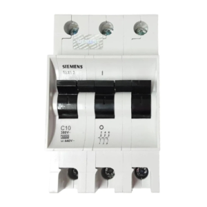 Disjuntor Tripolar Siemens 10a Curva C 5sx1310-7