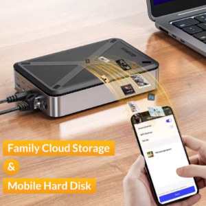 IDSONIX ID25 - Gabinete de disco rígido SATA 2,5", armazenamento de rede NAS, SSD externo, HDD, Private Cloud Storage - Imagem 6