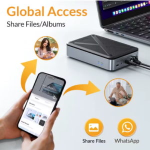 IDSONIX ID25 - Gabinete de disco rígido SATA 2,5", armazenamento de rede NAS, SSD externo, HDD, Private Cloud Storage - Imagem 7