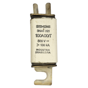 FUSÍVEL NH00 100A 500V 100kA SIEMENS