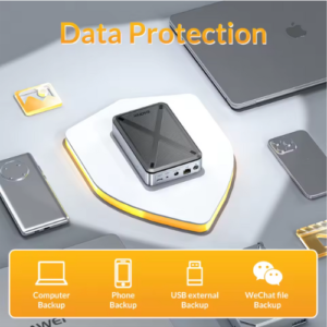 IDSONIX ID25 - Gabinete de disco rígido SATA 2,5", armazenamento de rede NAS, SSD externo, HDD, Private Cloud Storage - Imagem 8