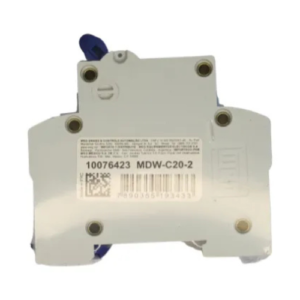 Minidisjuntor Mdw-c 20a 2polo 230/400vca 3ka-iec60898 - Imagem 4