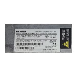 Inversor de frequência 15cv/11kw 380/480v 33.3a - SINAMICS G120 - Imagem 2