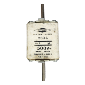 FUSÍVEL NH2 250a 500v 100kA ELETROMEC