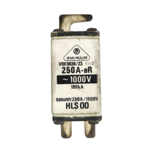 FUSÍVEL NH00 250A 1000V 100kA JEAN MÜLLER