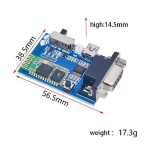 Módulo porta serial RS232 Bluetooth BC-04 versão demo comunicação serial sem fio -  Kit com 2 unidades - Imagem 2