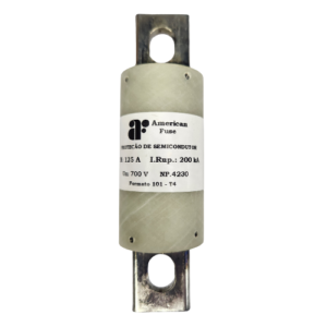 FUSÍVEL AMERICAN FUSE ULTRA RÁPIDO TIPO FACA F101 125A 700V