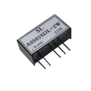 FONTE CONVERSOR DC / DC A0512SDL 2W VIN 5v VOUT +/-12v +/-83mA