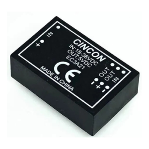 FONTE / CONVERSOR DC DC CINCON EC3A21 VIN 18/36V - OUT 5V - Imagem 4