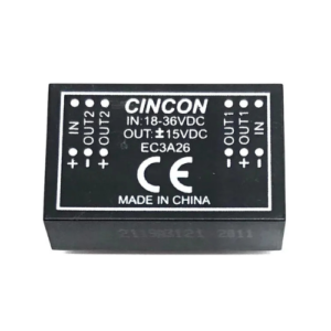 FONTE / CONVERSOR DC DC CINCON EC3A26 VIN 18/36V – VOUT +15 / -15 VCC