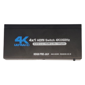 Multivisualizador de tela quádrupla HDMI 4 entradas e 1 saída