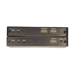 Transmissor e receptor 4k 120m hdmi kvm
