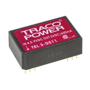 FONTE CONVERSOR DC / DC TEL 3-0511 VIN 4,5-9V  VOUT 5V 600mA