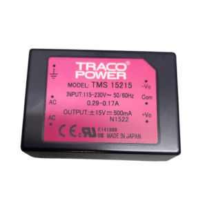 FONTE CONVERSOR DC/DC TMS15215 VIN 85-264V VOUT +/-15V 500mA